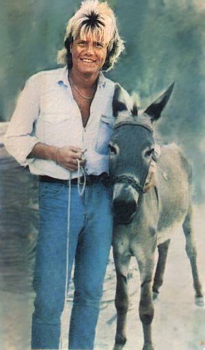 Dieter Bohlen mit Esel